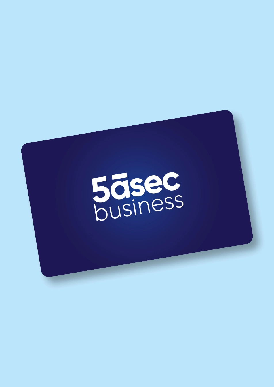 Carte Pressing collaborateurs 5àsec Business pour le nettoyage des tenues professionnelles
